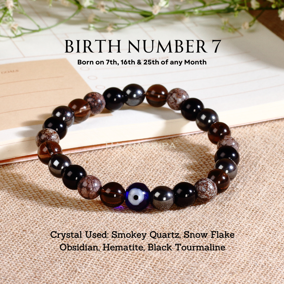 Birth Number 7 Bracelet