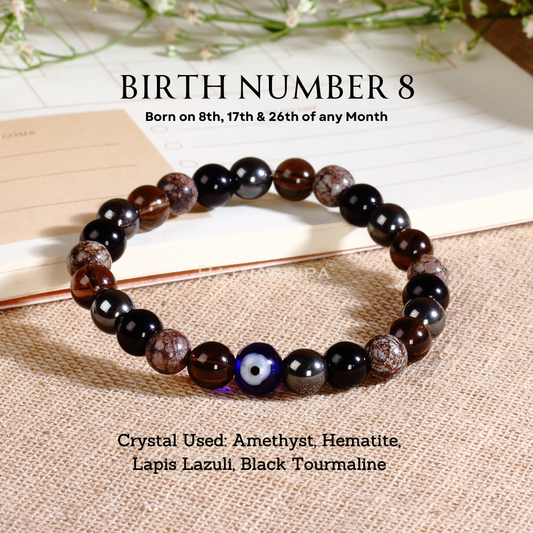 Birth Number 8 Bracelet