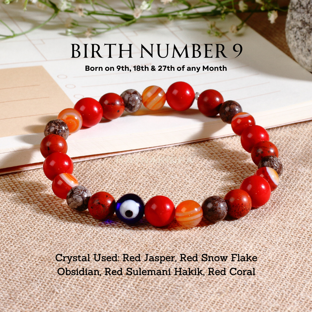 Birth Number 9 Bracelet